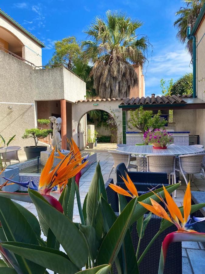 Logis Hotel Les II Mas - Perpignan Sud Cabestany Kültér fotó