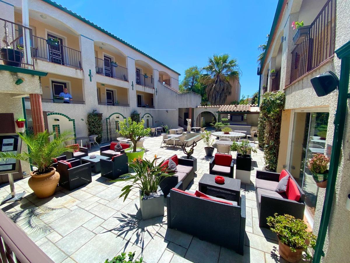Logis Hotel Les II Mas - Perpignan Sud Cabestany Kültér fotó
