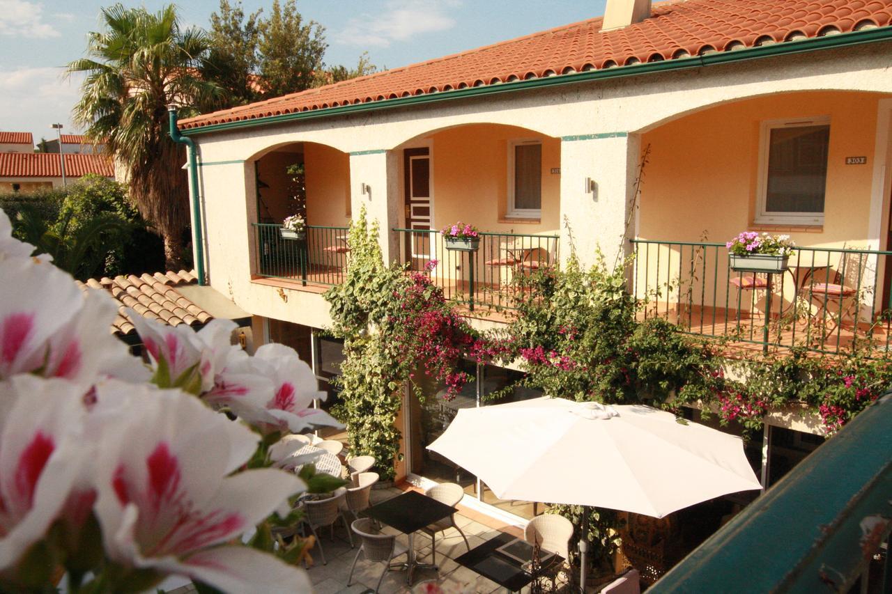 Logis Hotel Les II Mas - Perpignan Sud Cabestany Kültér fotó