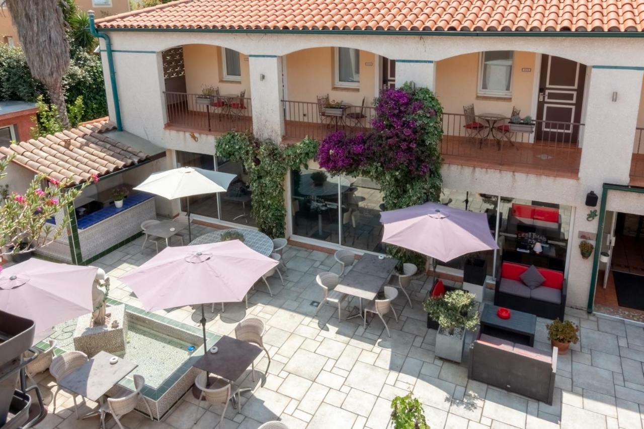 Logis Hotel Les II Mas - Perpignan Sud Cabestany Kültér fotó