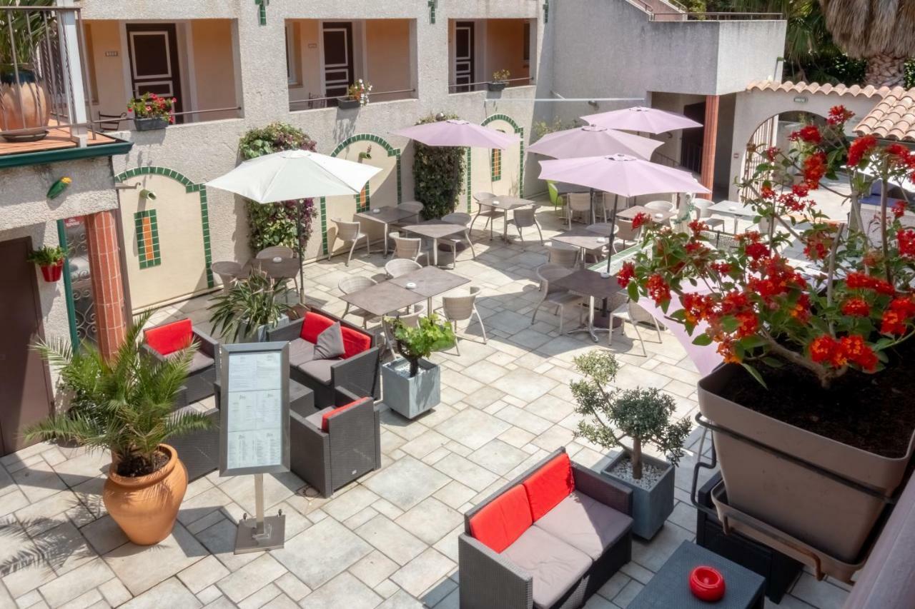 Logis Hotel Les II Mas - Perpignan Sud Cabestany Kültér fotó